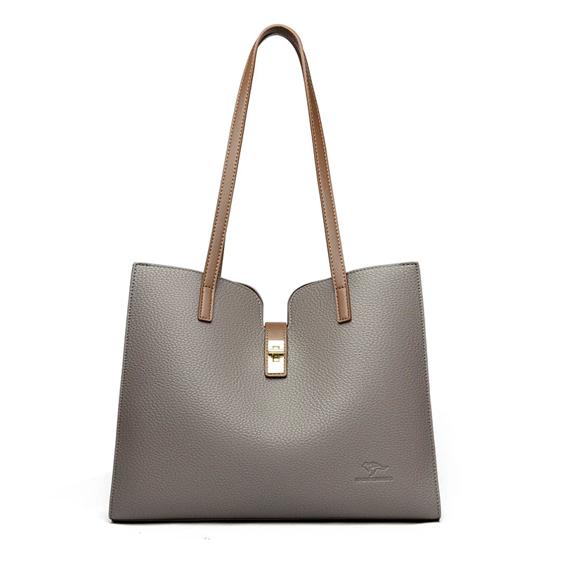 High Quality Soft Leather Handbag Luxury Designer Ladies Shoulder Crossbody Bag