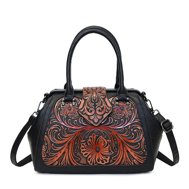 High Quality Retro Handbag Women Shoulder Bag Luxurious Design