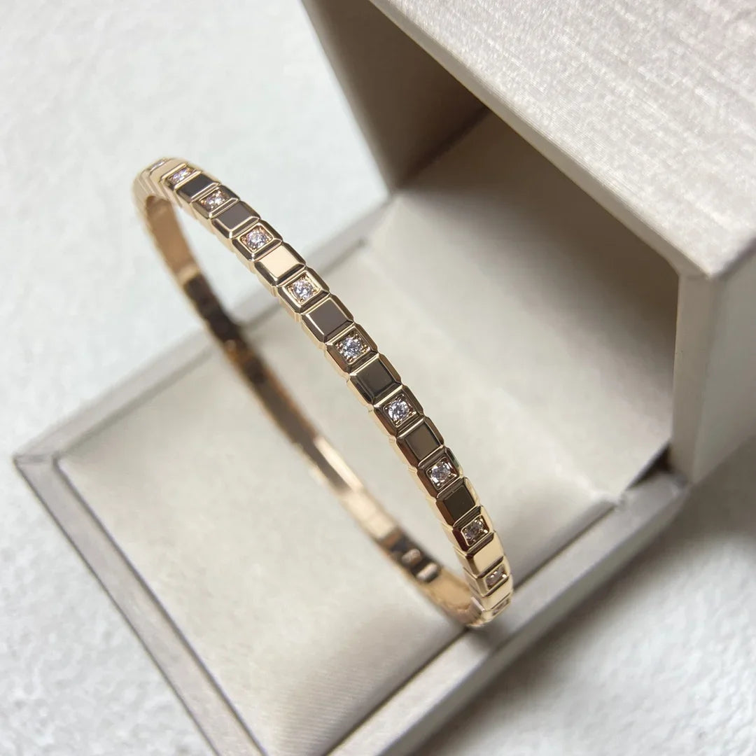 High Quality Pave AAA Zircon Bangle Bracelet Jewelry