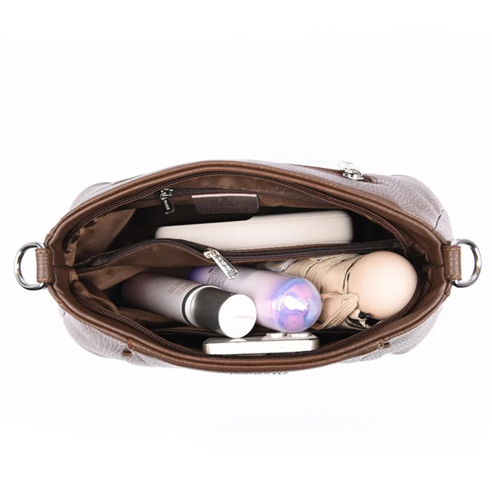 Top Quality Soft Leather Elegant Crossbody Shoulder Bag
