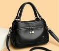 Women's Handbags Trendy Design Leather Shoulder Bags Luxury Style Large Capacity Sac