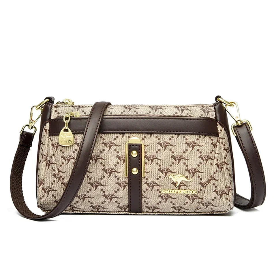 Women Fashion Printed Purses and Handbags Luxury Designer Shoulder Crossbody Bags