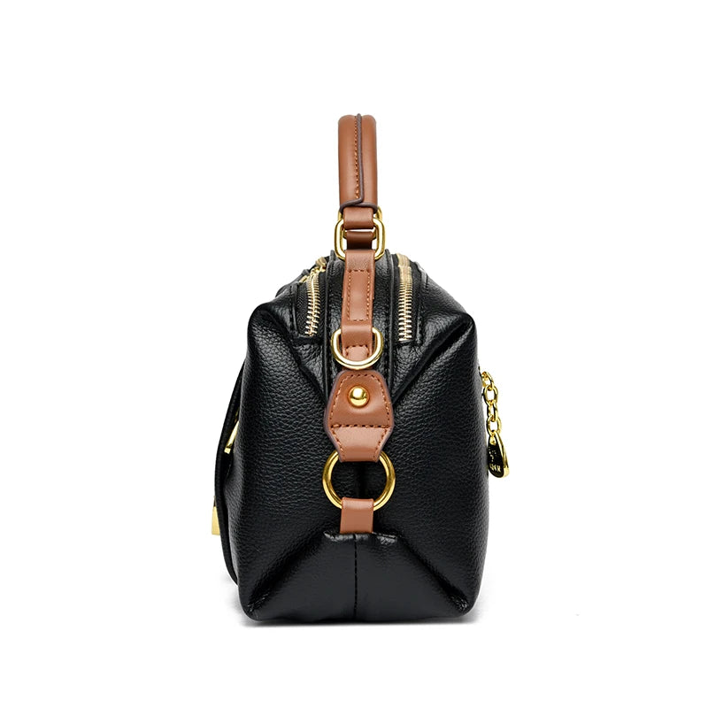 Luxury Design Leather Shoulder Crossbody Bags for Women High Quality Fashion Handbags