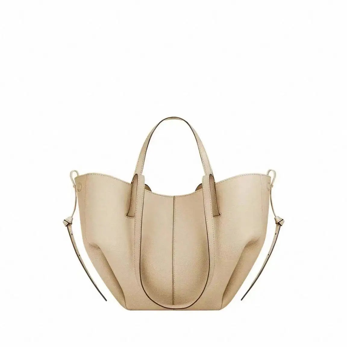 Single-shoulder tote bag genuine leather underarm bag