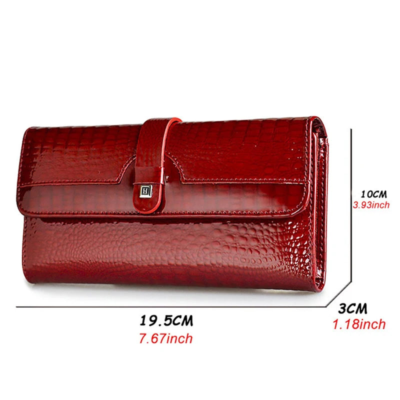 Fashion Women's Genuine Leather Handbags Women Luxury Designed Wallets