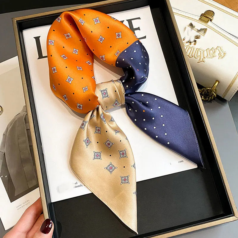 100% Silk Scarf Elegant Luxury High Quality Fashion