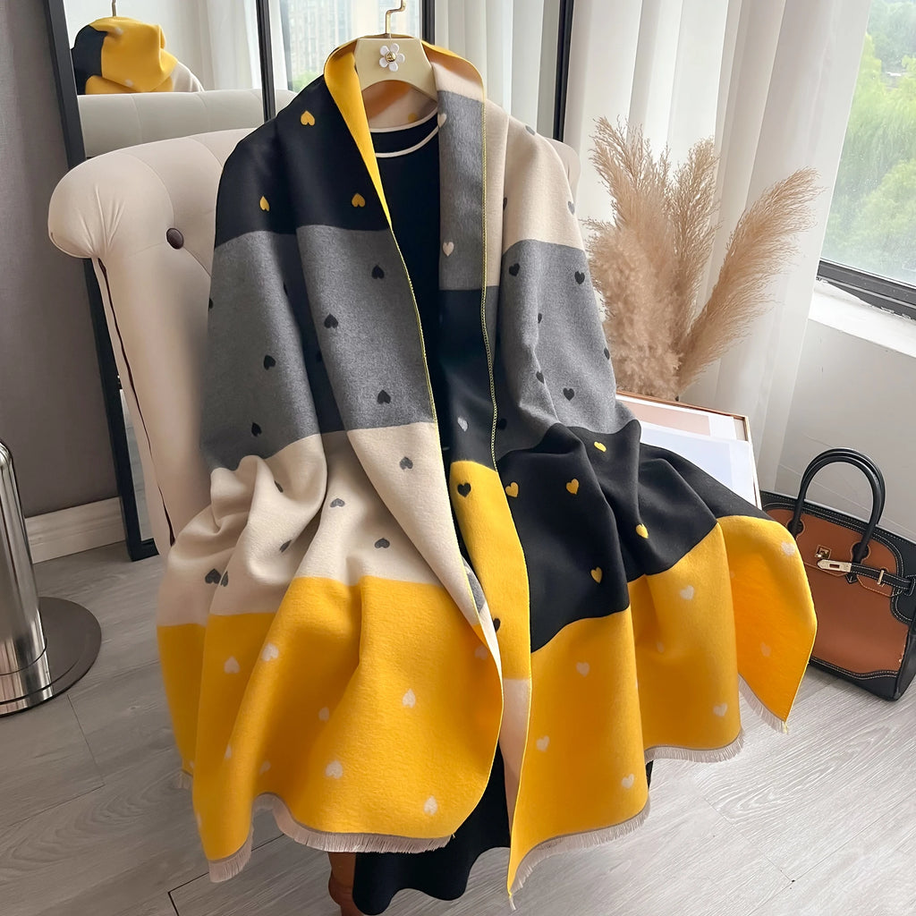 Cashmere Scarf for Women Shawl Wrap Pashmina Luxury Scarf