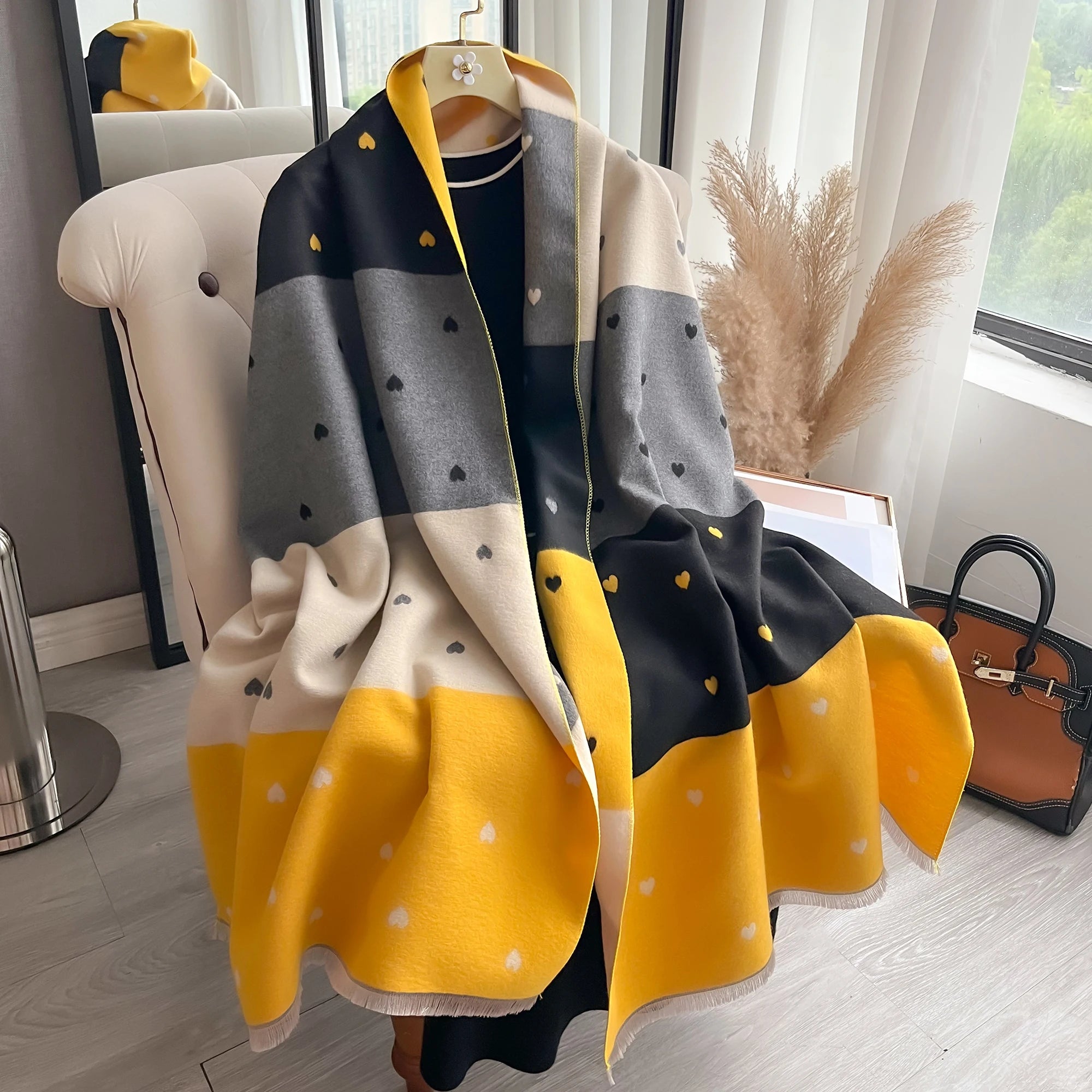 Cashmere Scarf for Women Shawl Wrap Pashmina Luxury Scarf