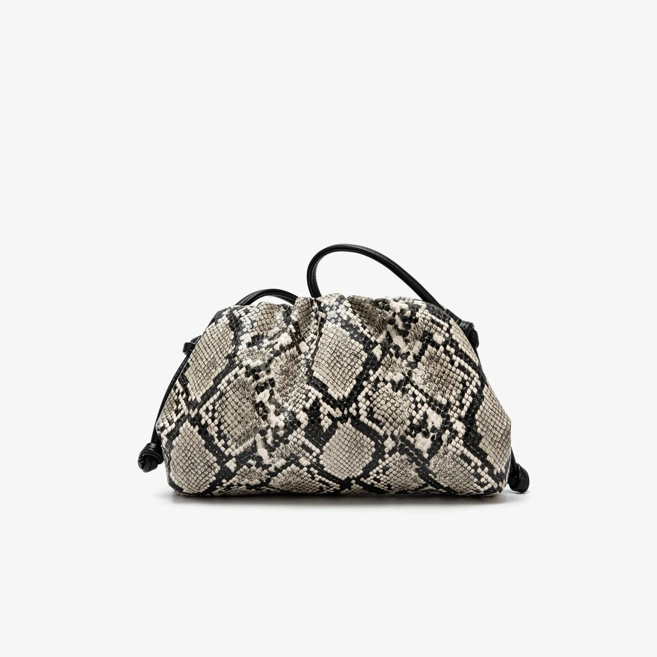 Serpentine Dumpling Bags for Women Luxury Pouch Handbag