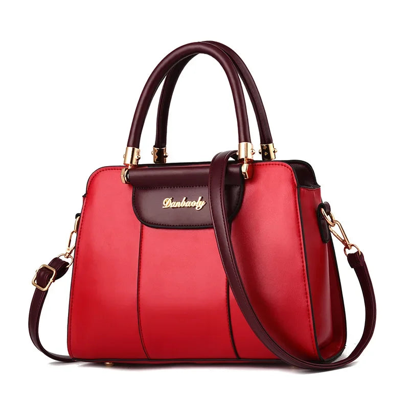 Handbag fashion large capacity style shoulder crossbody bag