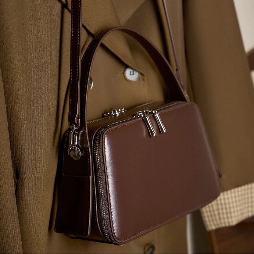 Genuine leather handbags vintage shoulder crossbody bags luxury high quality