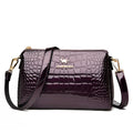3-Layer partition Women Bag Soft Leather Luxury Handbag