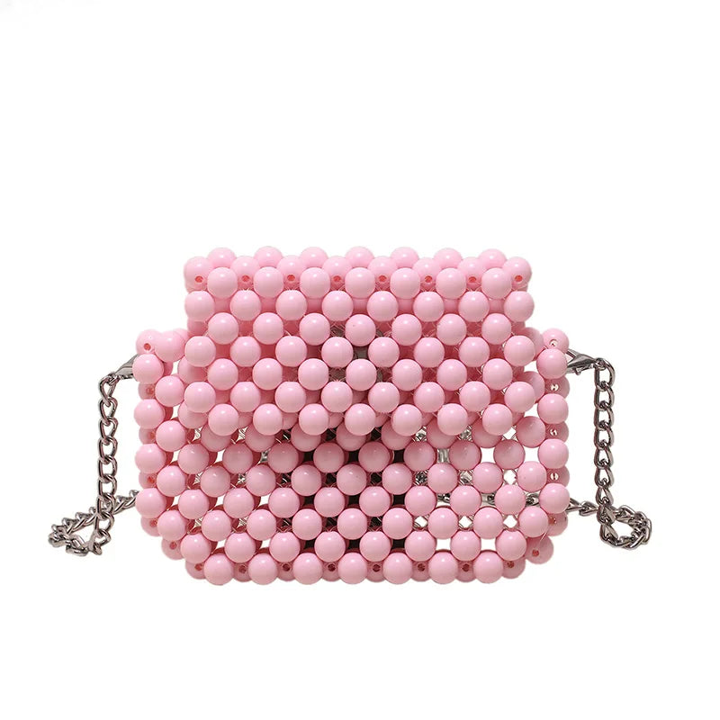 Acrylic Handwoven Beaded Mini Women's Bag Fashion
