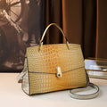 Luxury Design High Quality Crocodile Print Crossbody Handbag
