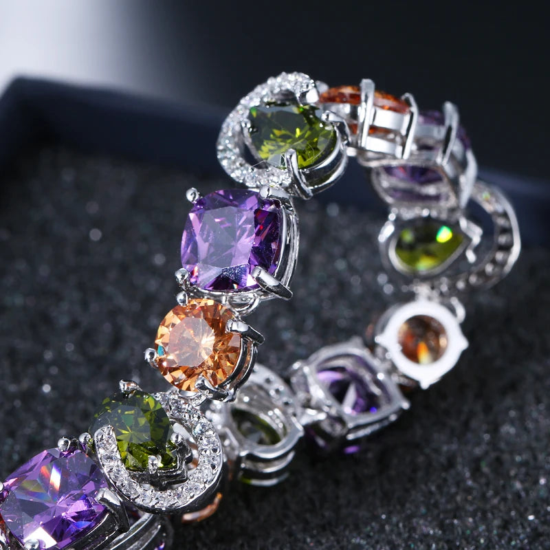Fashion Exquisite Beautiful Cubic Zirconia Bracelet Jewelry