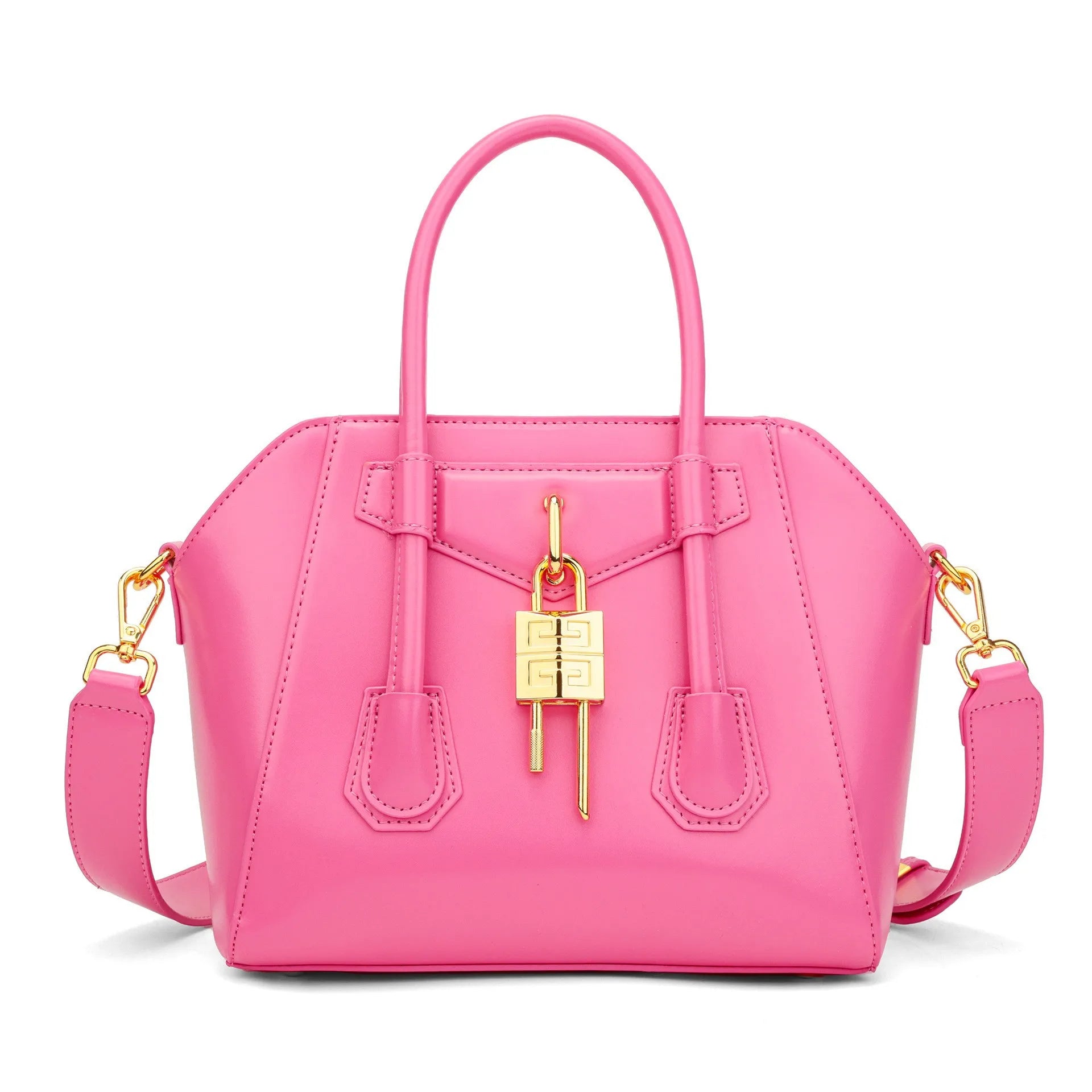 Elegant Solid Color High-End Fashion Luxury Messenger Tote