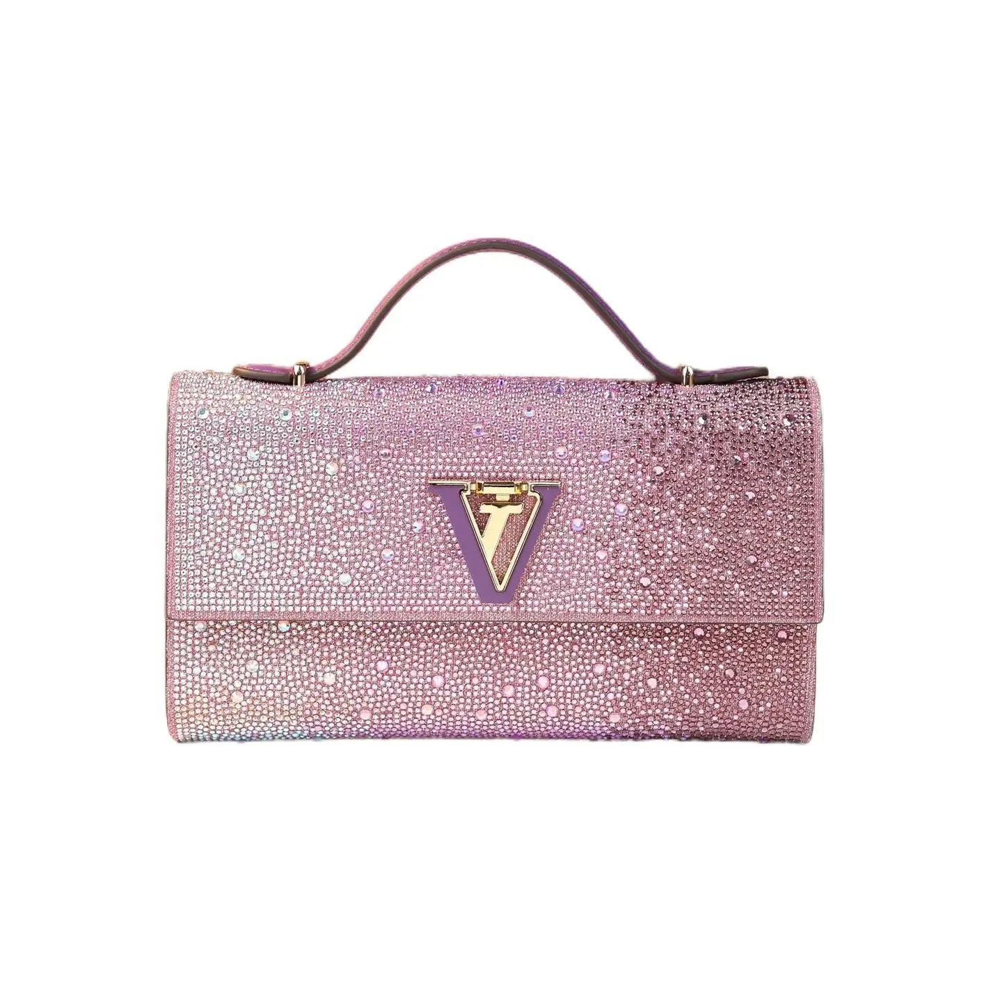 Elegant Leather Classic Design Large Capacity Bag Luxury Clutch