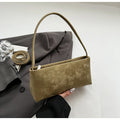 Small PU Leather Design Square Underarm Shoulder Bag