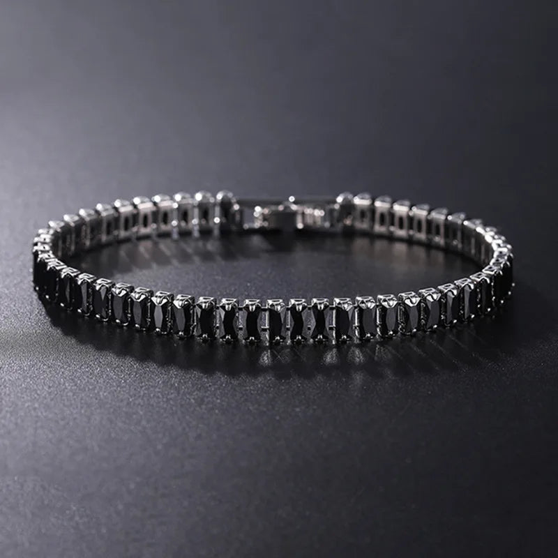 2.5*5mm Cubic Zirconia Bracelet Colorful CZ Tennis Bracelets For Women