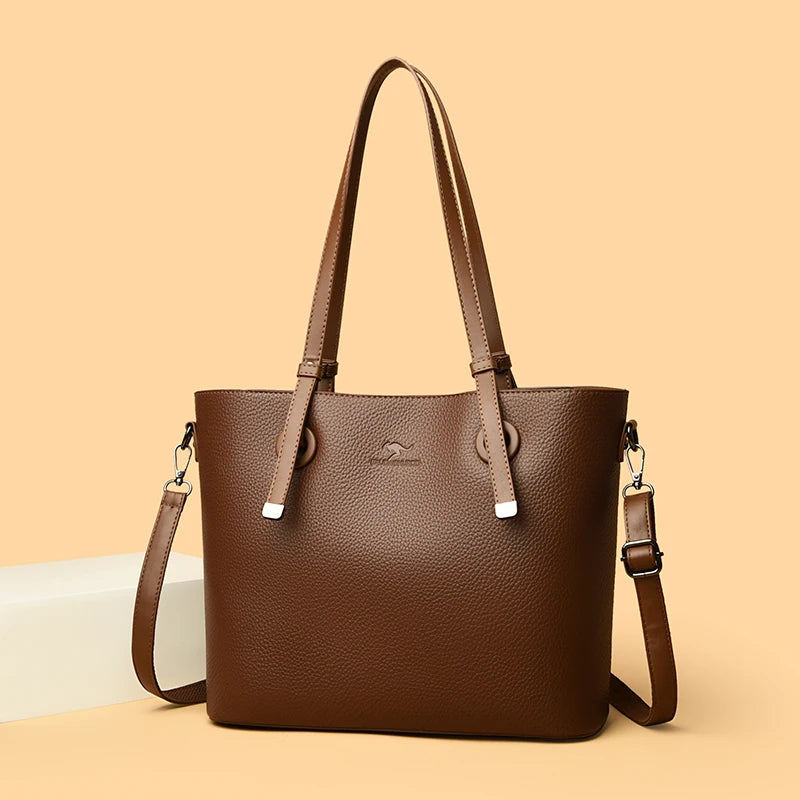 Women Soft Leather Handbags Luxury Shoulder Crossbody Bag