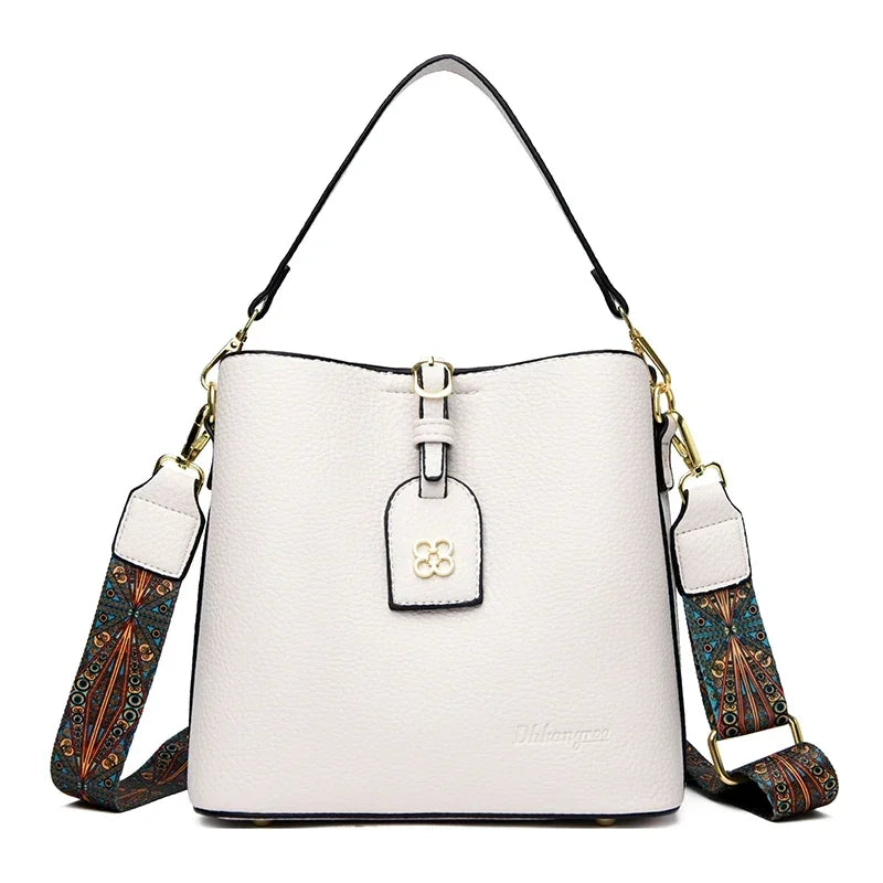 Luxury Designer High Quality Leather Women's Handbag Purses Multifunctional Sac