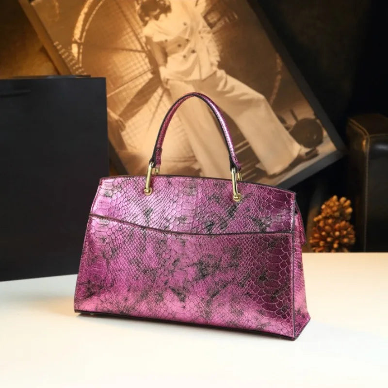 Fashionable elegant high-end shell-shaped women's bag single shoulder messenger bag