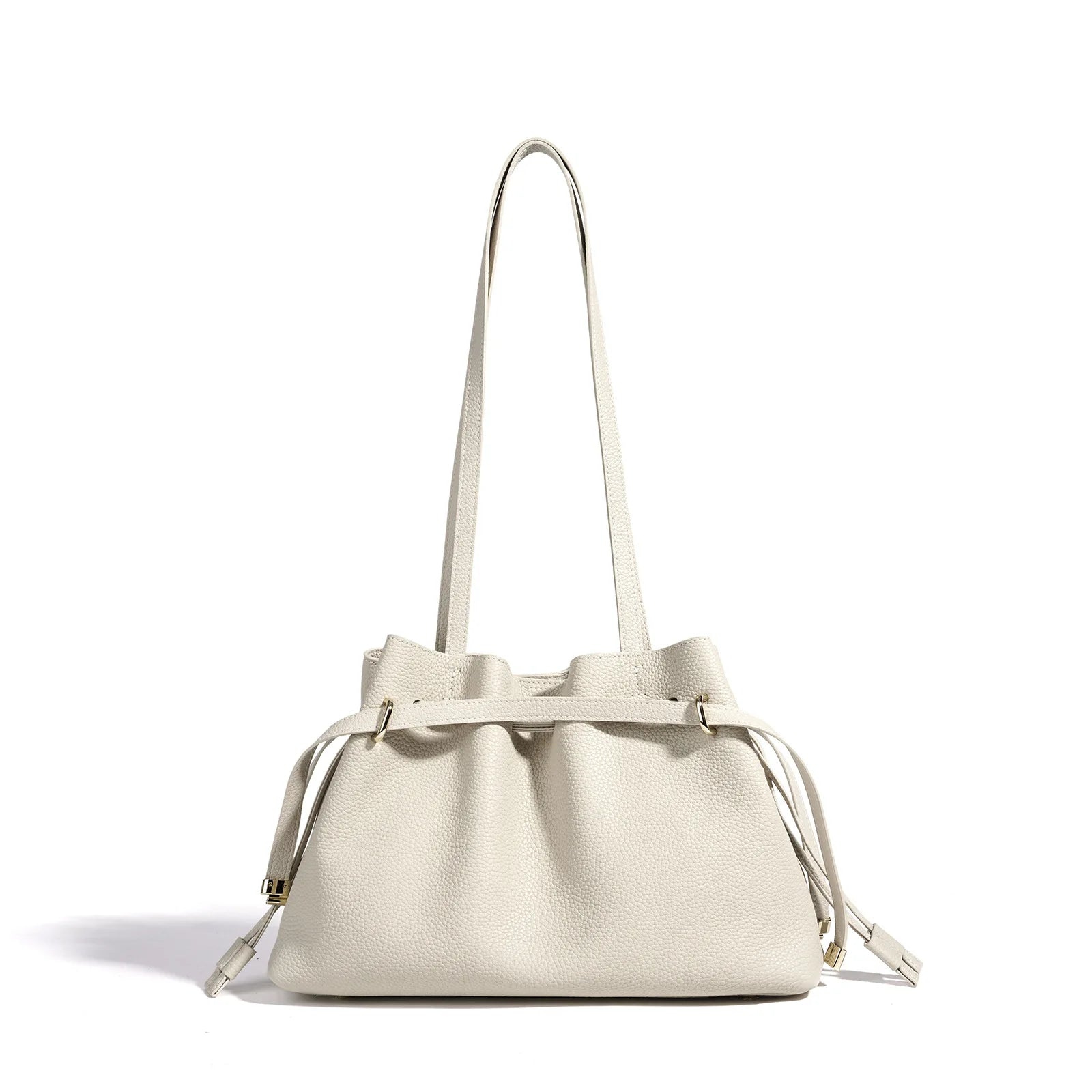 Genuine Leather Shoulder Bag Luxury Soft Retro Design