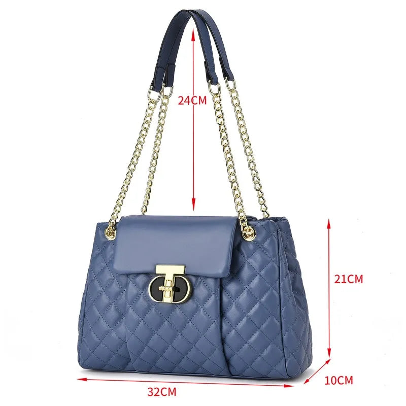 Luxury Design Handbag Fashionable Large Capacity Shoulder Bag