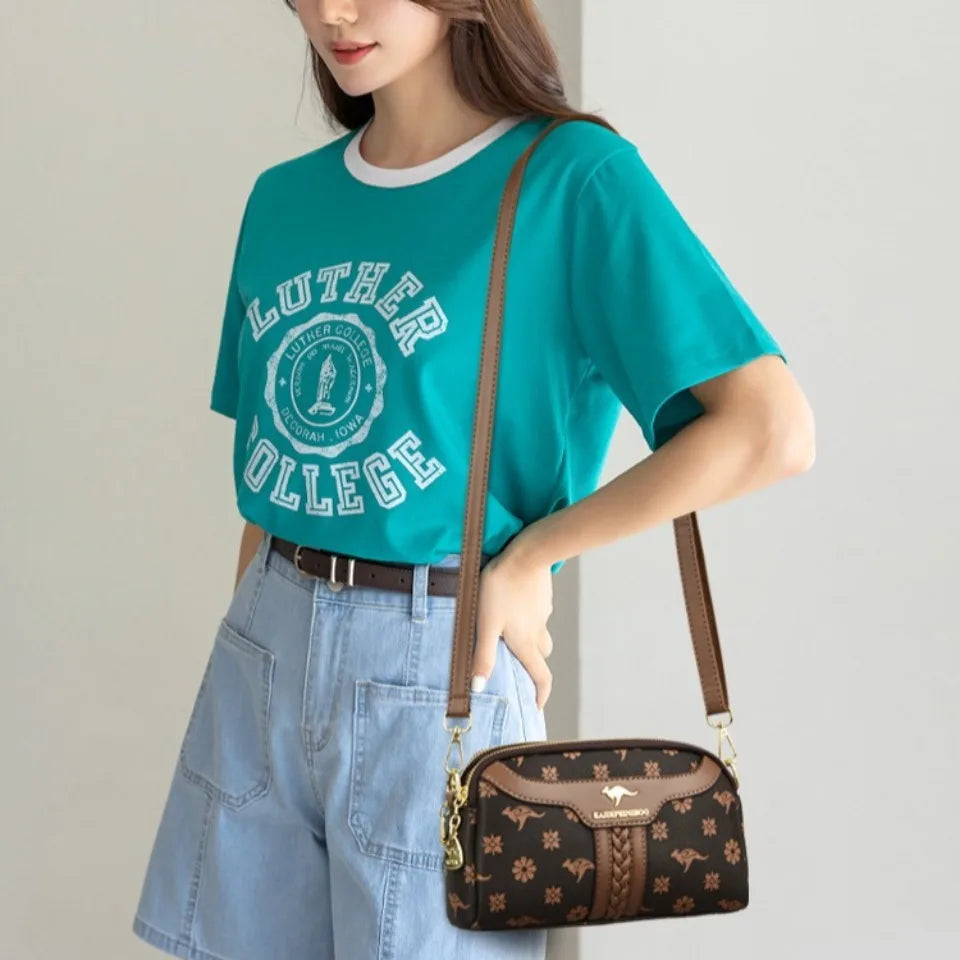 Top Quality Soft Leather Luxury Handbag Crossbody Bag