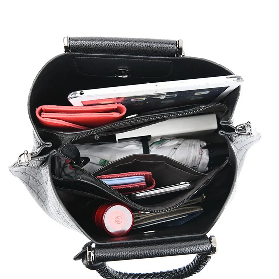 Luxury Handbags Stone Pattern Design Crossbody Bag