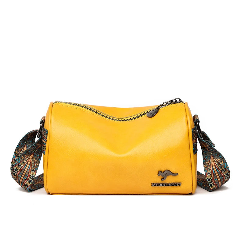 Genuine Leather Handbag Female Messenger Tote Quality Shoulder Bag