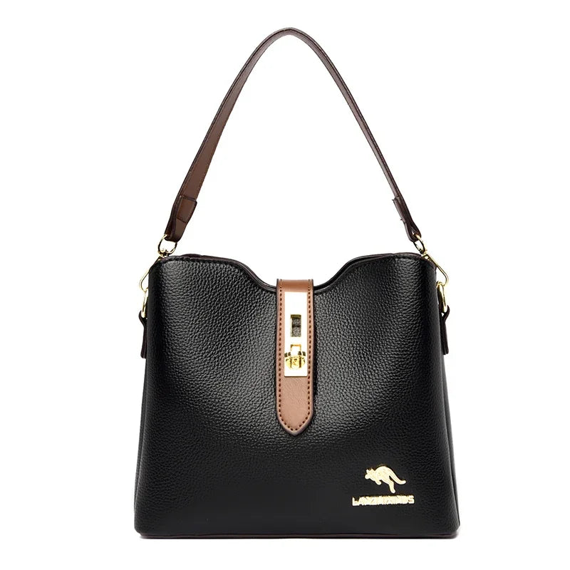 Fashion Concise Light Luxury Versatile Style Bag New High-quality Large Capacity