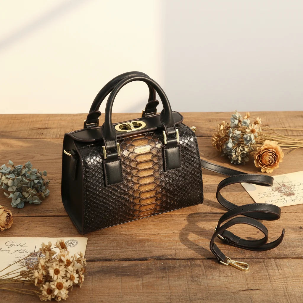 Women's Luxury Design Bag Genuine Leather Quality Handbag