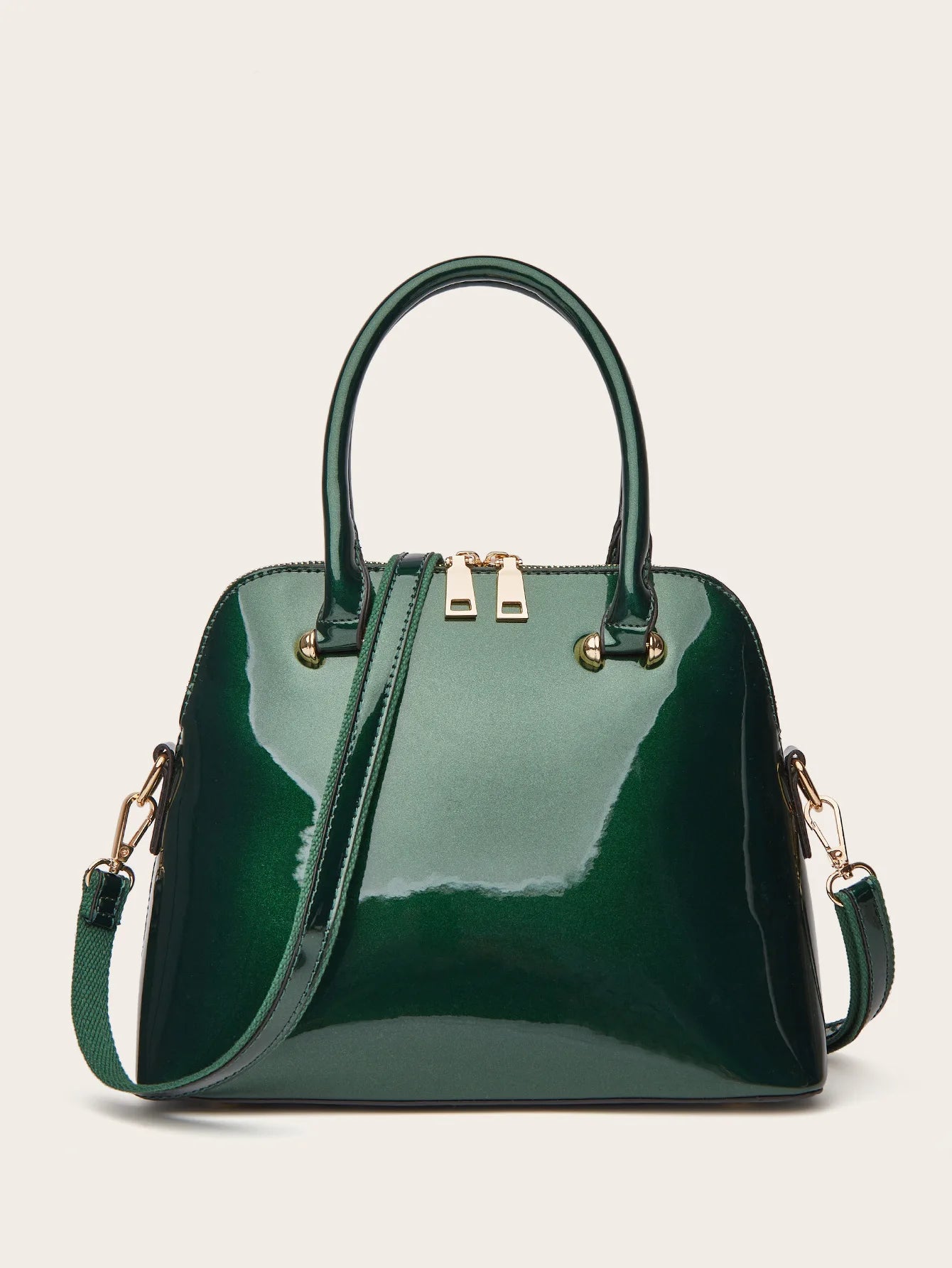 Patent Leather Fashion Shoulder Bag Luxury Design Crossbody Large Capacity Tote