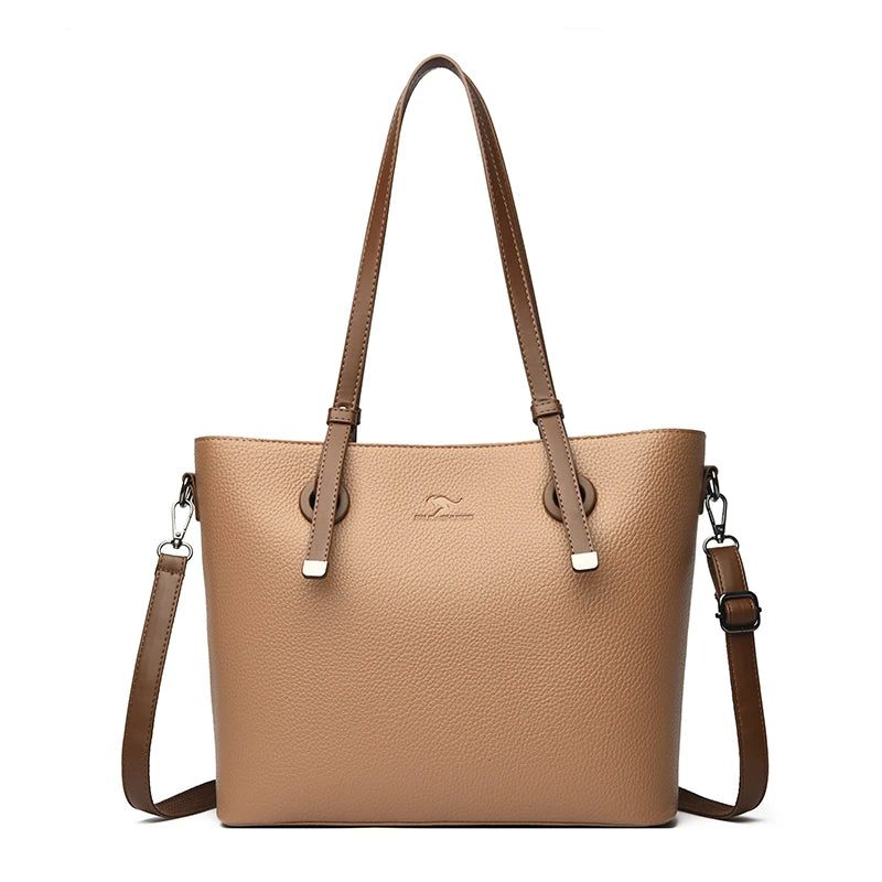 Women Soft Leather Handbags Luxury Shoulder Crossbody Bag