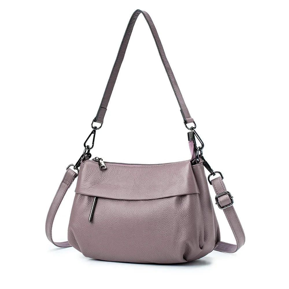 High Quality Real Leather Handbag Shoulder Bags Casual Messenger Crossbody Bag