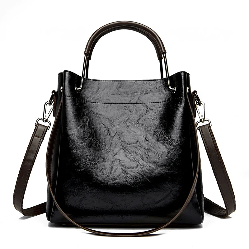 Luxury Handbag Design Big Shoulder Bags Trendy Large Capacity Leather Tote