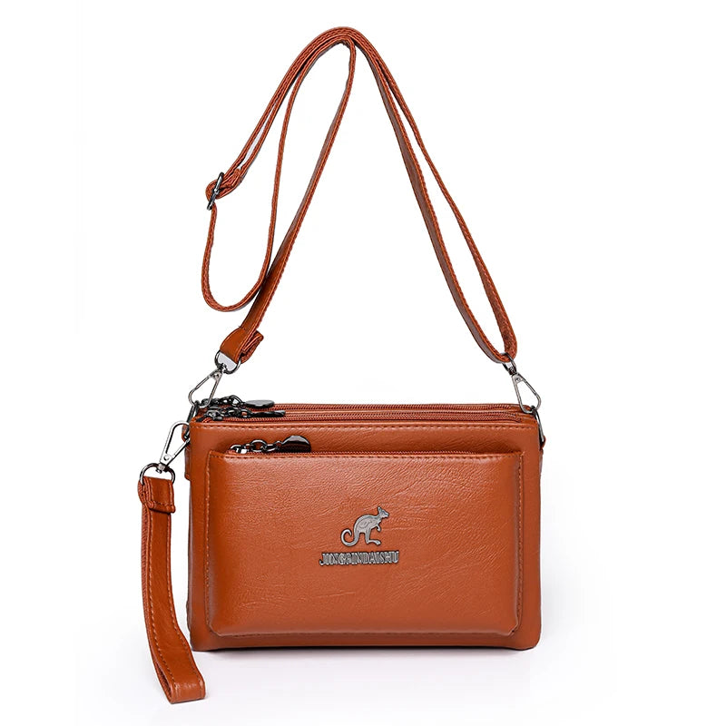 Quality Women Leather Top Handle Shoulder Tote Luxury Design