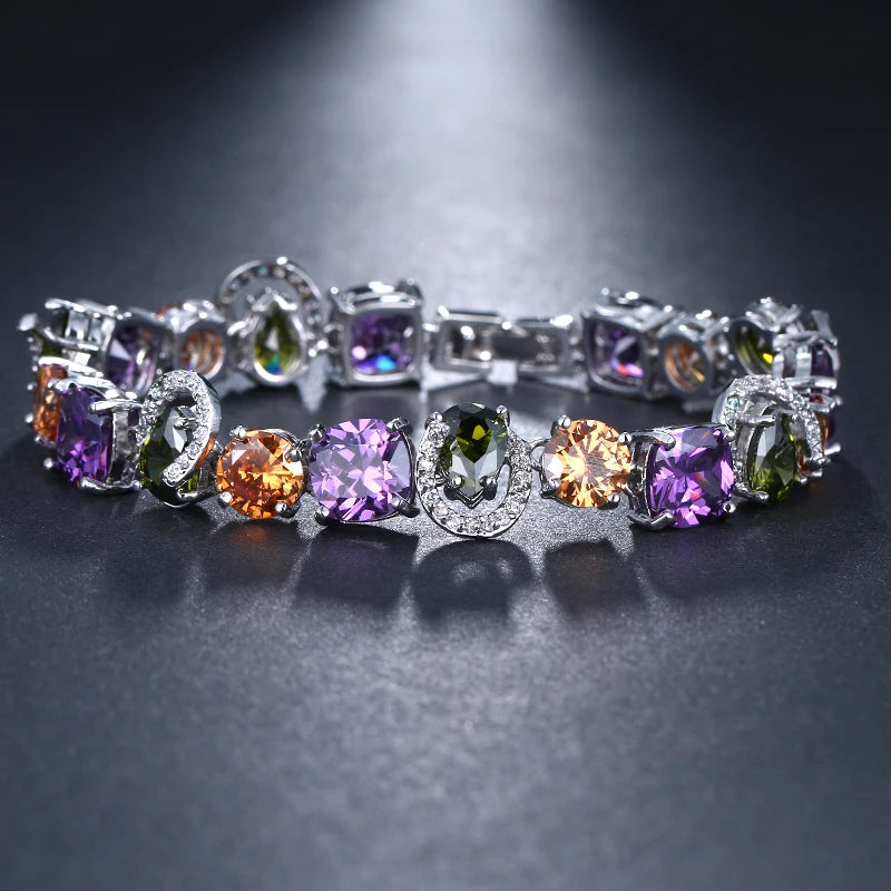 Fashion Exquisite Beautiful Cubic Zirconia Bracelet Jewelry