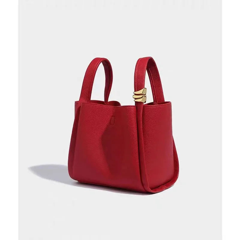 Handheld Bag Trendy One Shoulder Crossbody Bag Bucket Bag