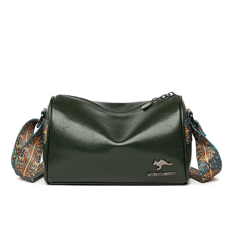 Genuine Leather Handbag Female Messenger Tote Quality Shoulder Bag