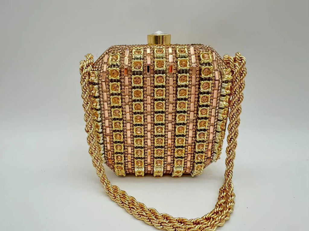 Fashion dinner bag pearl button handbag formal bag shell chain bag crossbody bag