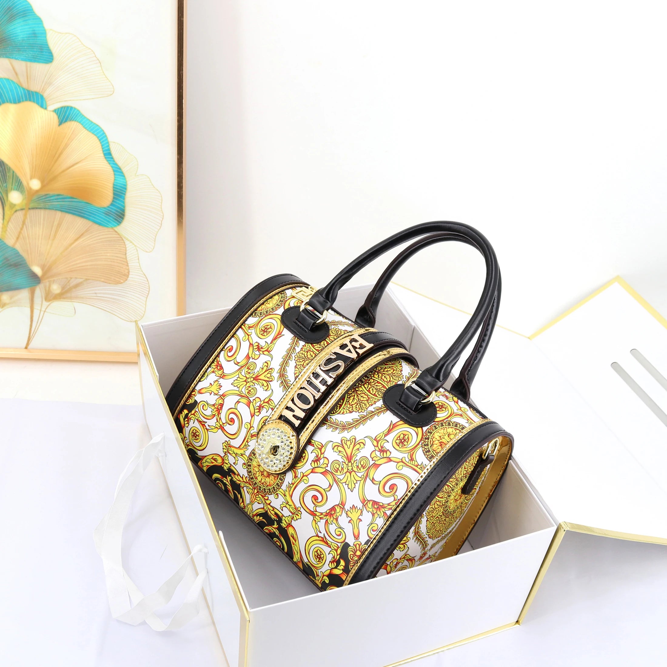 Fashion Printing Handbag Quality Large Capacity Design