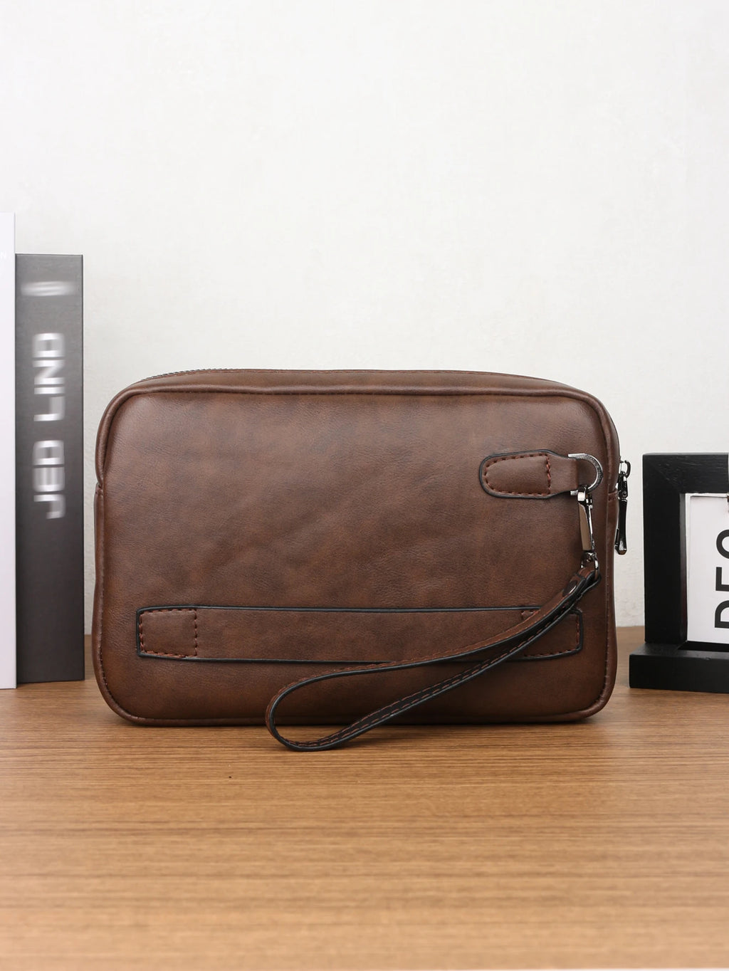 Minimalist Retro Large Capacity Multifunctional Wristlet Clutch Cell Phone Bag