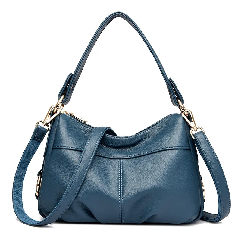 Fashionable Soft Genuine Leather Shoulder Bag for Women