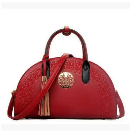 High Quality Fashion Handbag Embroidered Shoulder Bag
