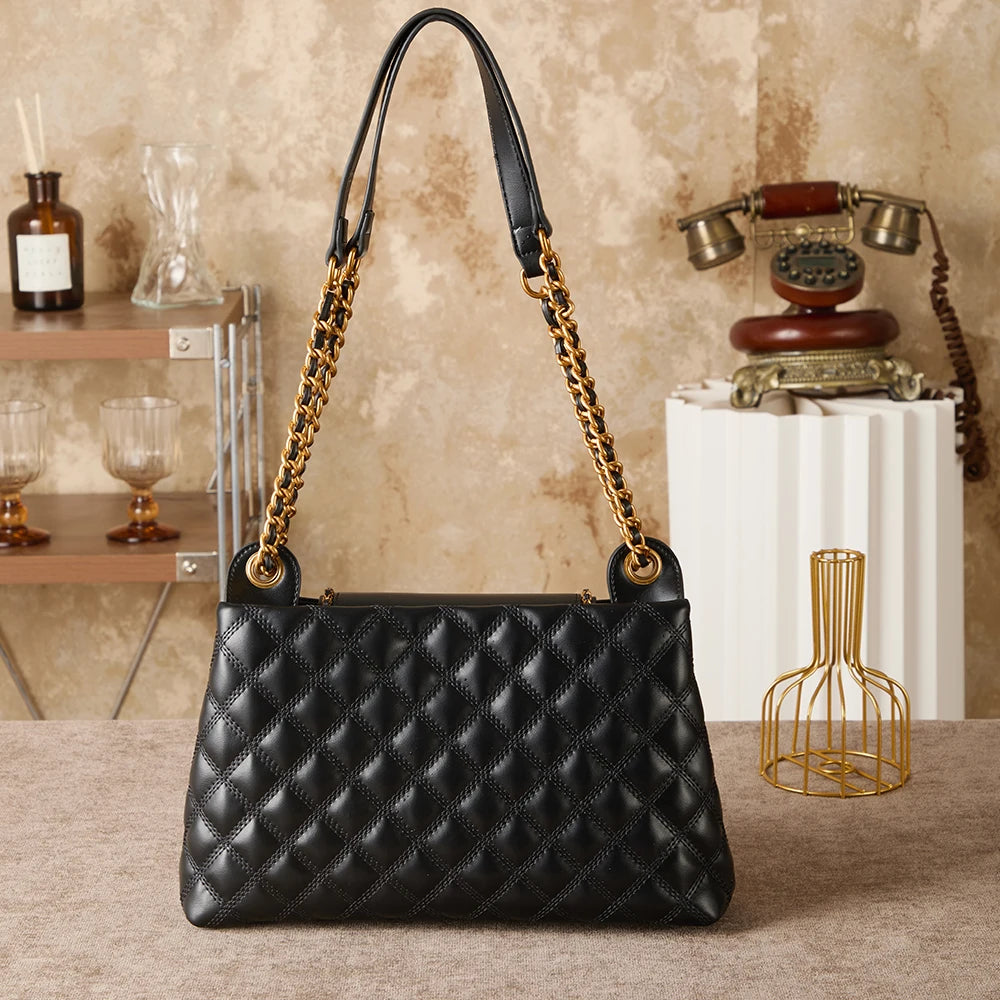 Niche design fashionable and versatile chain crossbody bag