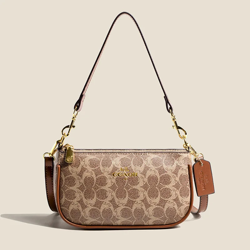 High-End Underarm Shoulder Bag Classic Vintage Design