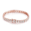 Moissanite Tennis Bracelet GRA Certified Stackable Fine Jewelry