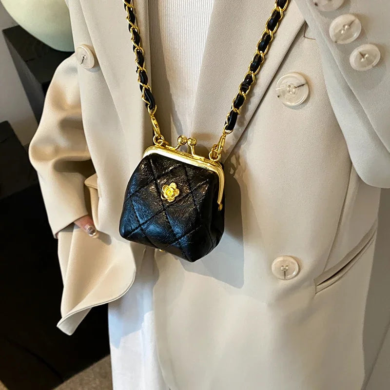 Super Mini Crossbody Bag Luxury Design Coin Purse